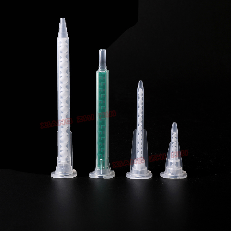 Resin Statisc Mixer MA6-16(Green),MA3.0-17S, Mixing Nozzles för Duo Pack Epoxies Bayonet Square POM Material MixTube